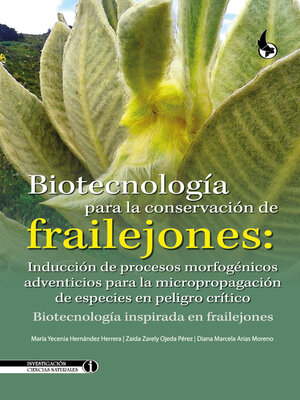 cover image of Biotecnología para la conservación de frailejones